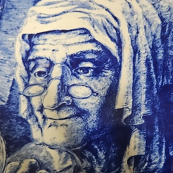 Delfts Boch Freres La Louviere plates - Picture 10 of 10